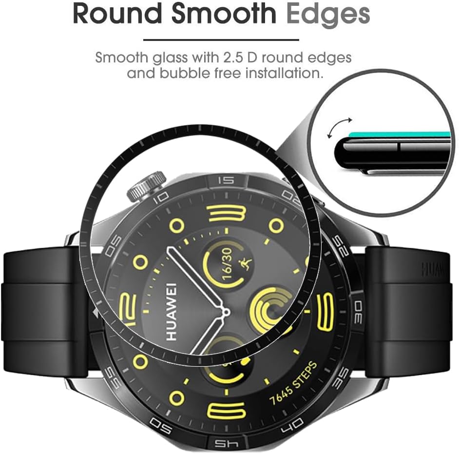 3D Film for Huawei Watch GT5Pr - Curved Edge Screen review and price