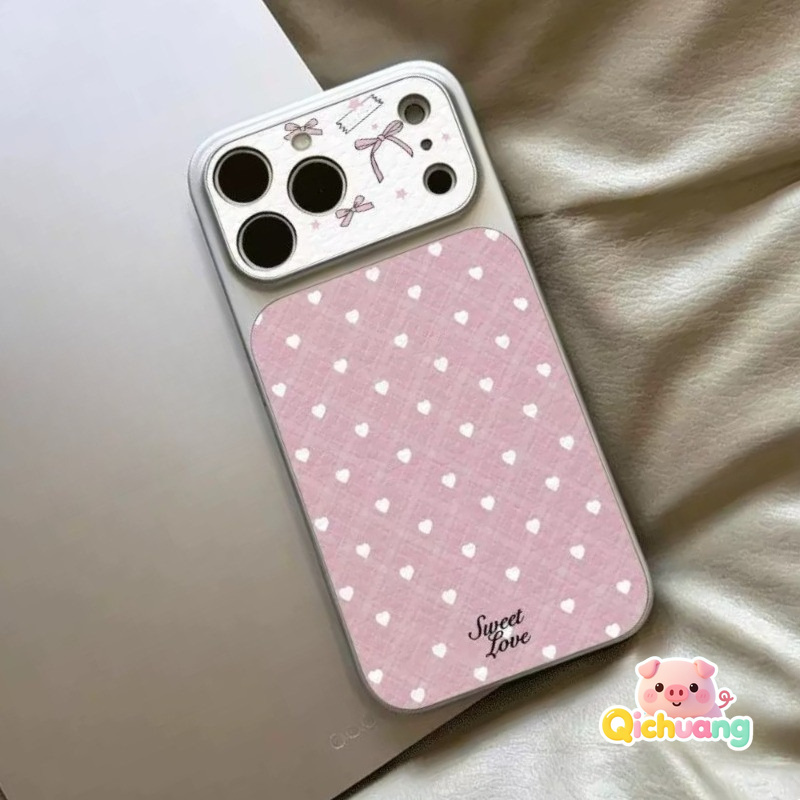 Cartoon Bow Love Heart Casing  - Oppo A78 review and price
