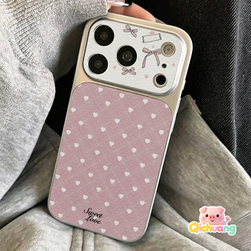 Cartoon Bow Love Heart Casing  - Oppo A78 review and price