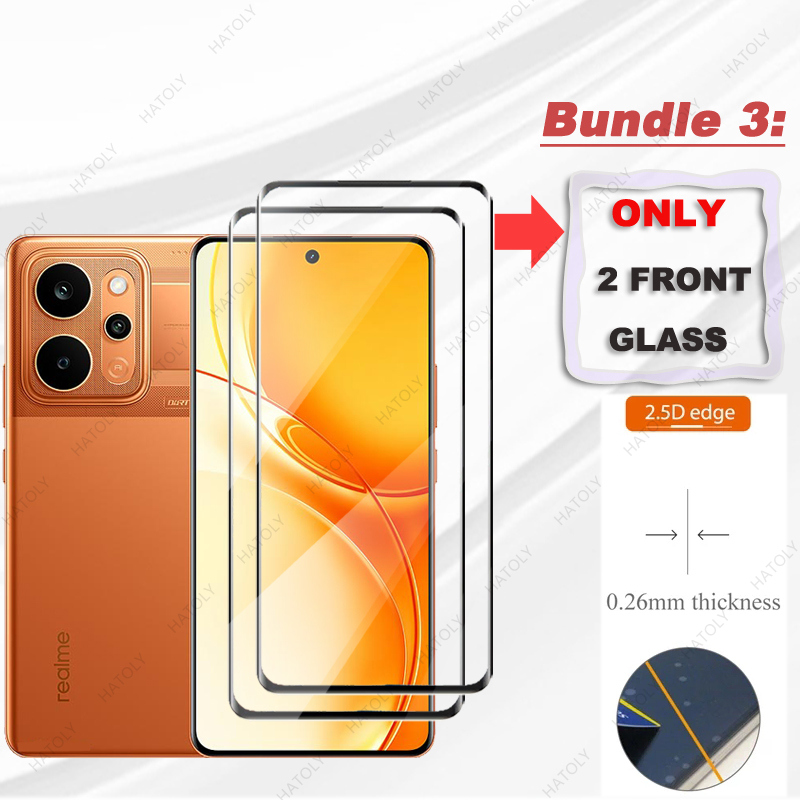 For Realme P4 Power Glass 3D E - Curved Edge Screen review and price