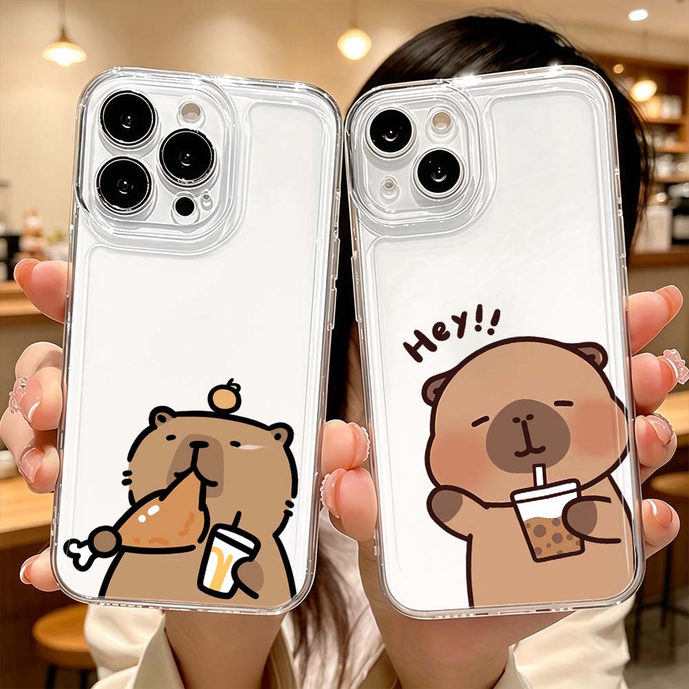 Bubble Tea-Drinking Capybara P - Apple Iphone 15 review and price