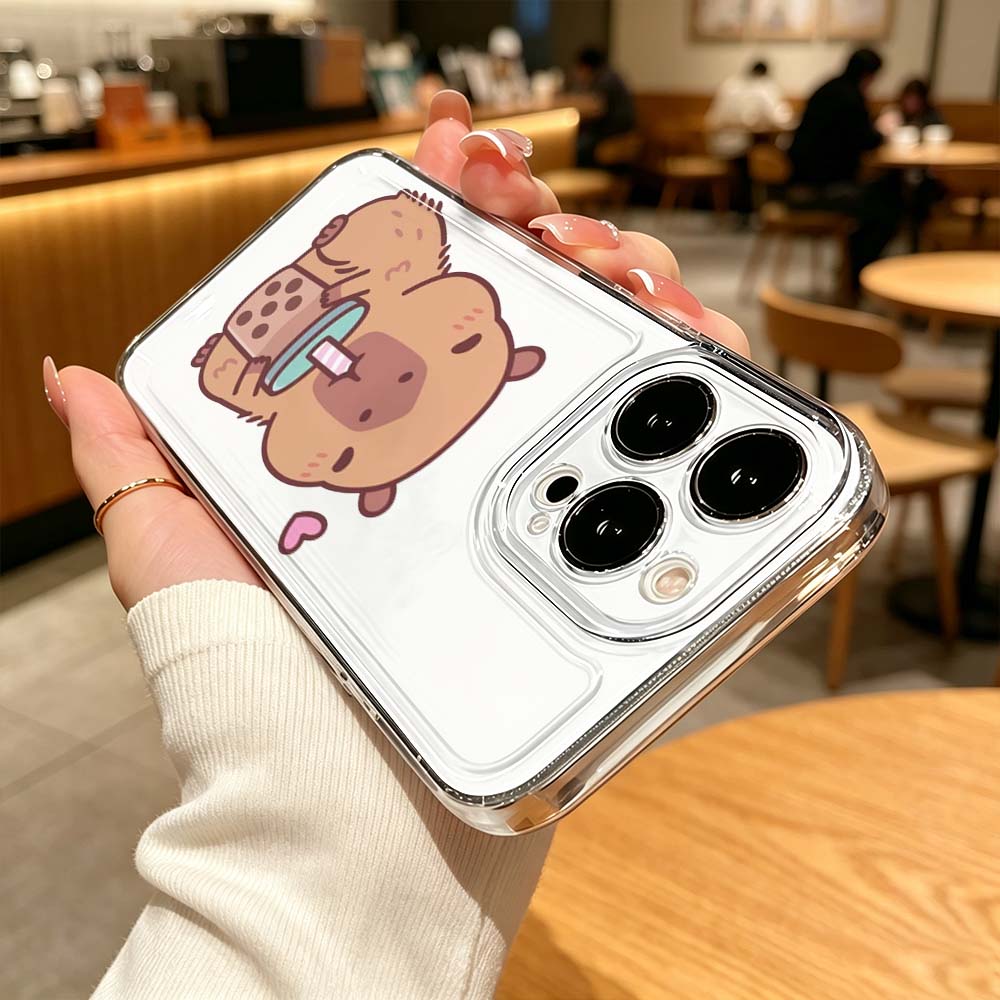 Bubble Tea-Drinking Capybara P - Apple Iphone 15 review and price