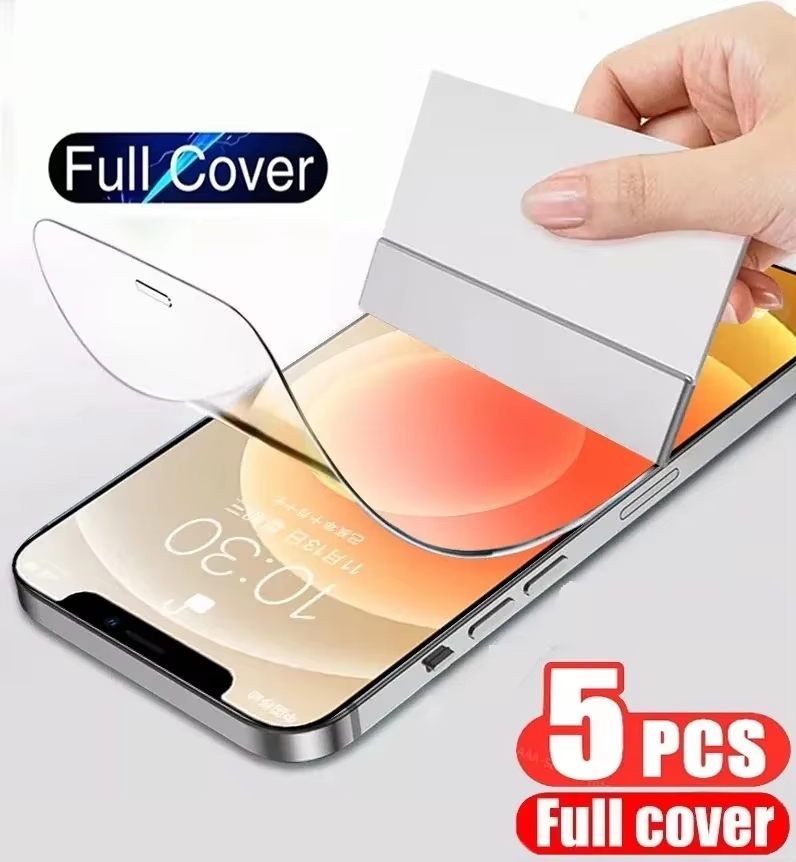 5Pcs Hydrogel Film For iPhone  - Hydrogel Screen Protector review and price